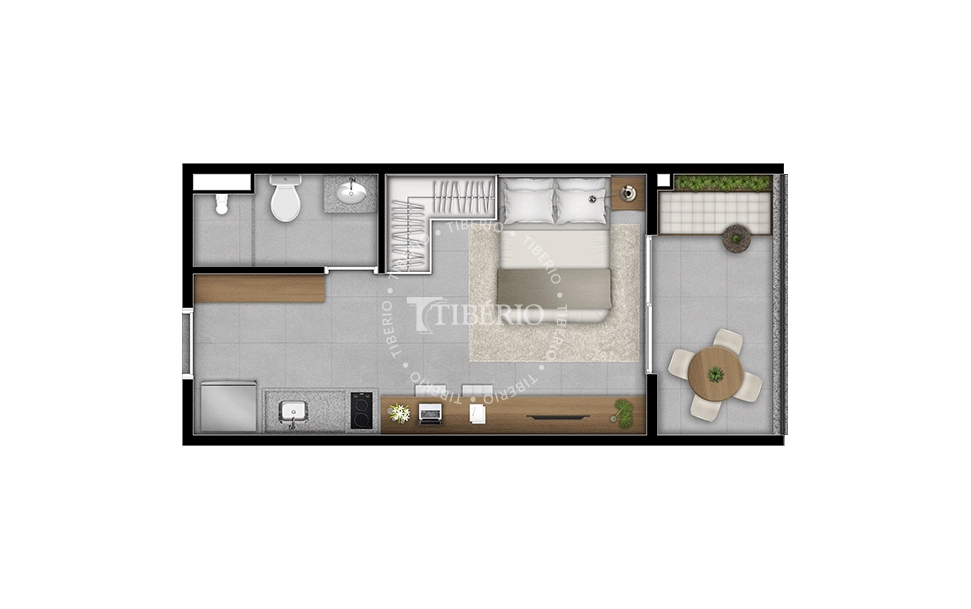 Apartamento Compacto e Completo na Vila Mariana – Unidade 315, Bloco 1