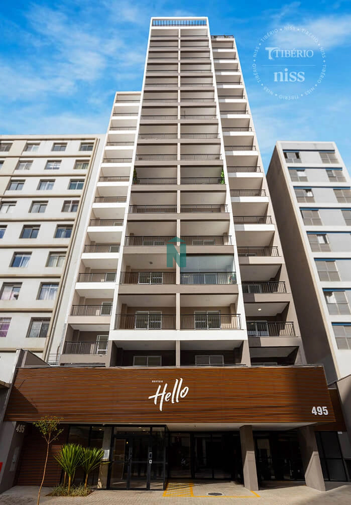 Studio à Venda no Edifício HELLO HIGIENÓPOLIS – Unidade 106 (24m²)