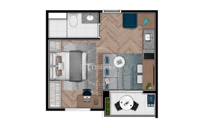 Apartamento de 26m² à Venda no Edifício Hype Vila Mariana - Unidade 810 Bloco 2