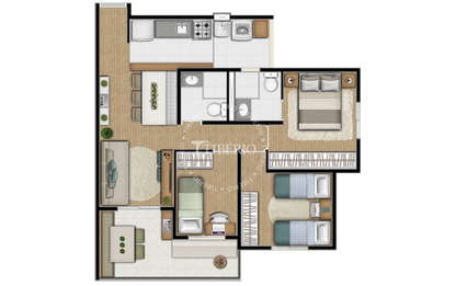 Apartamento à Venda no Edifício ORIGENS Santana – Unidade 31 Bloco 1